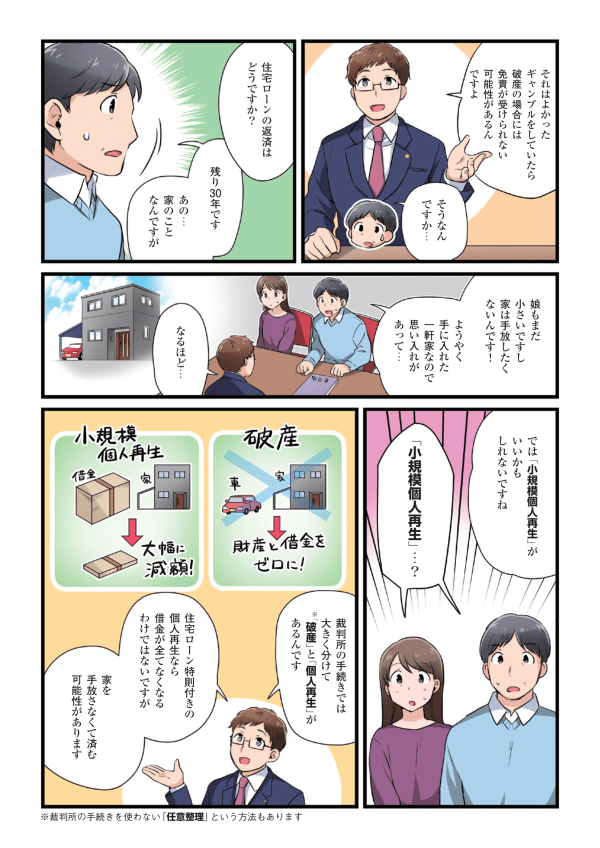 個人再生マンガ4